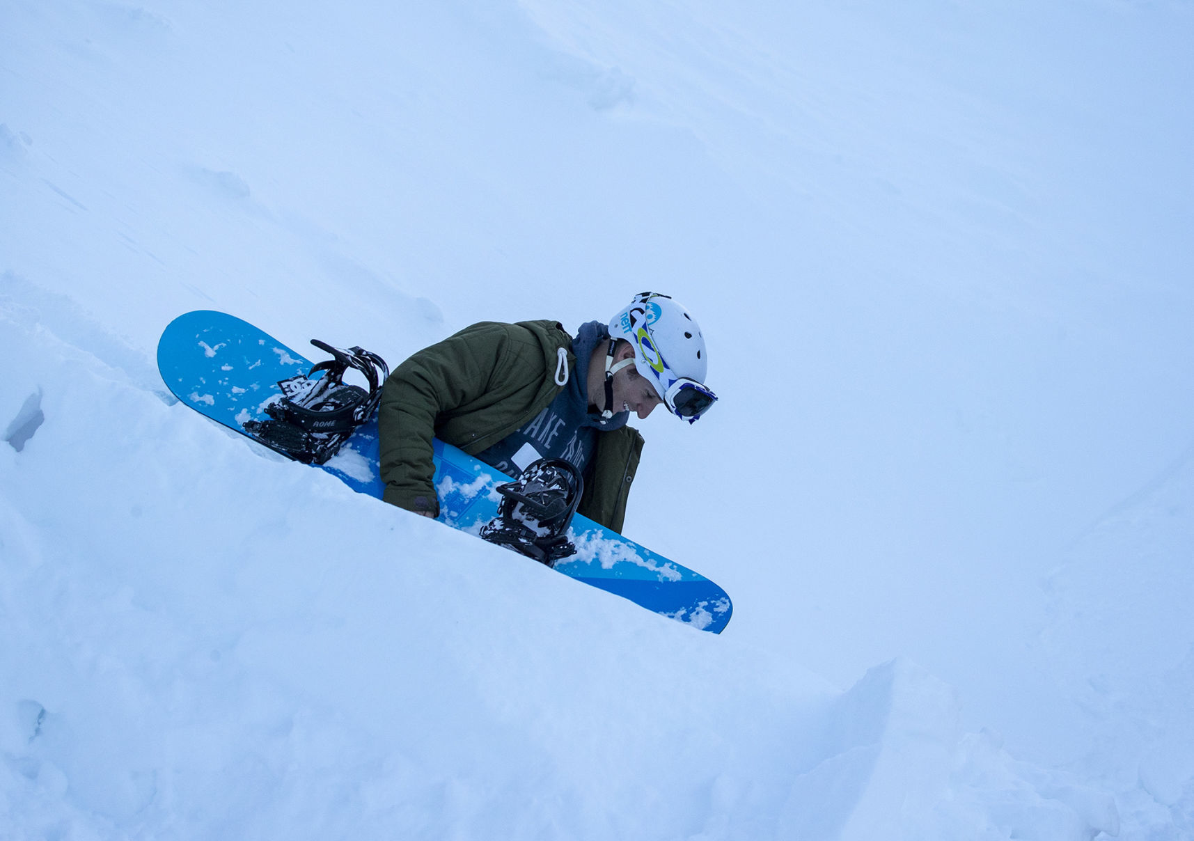 10 feet of snow in Mammoth Lakes